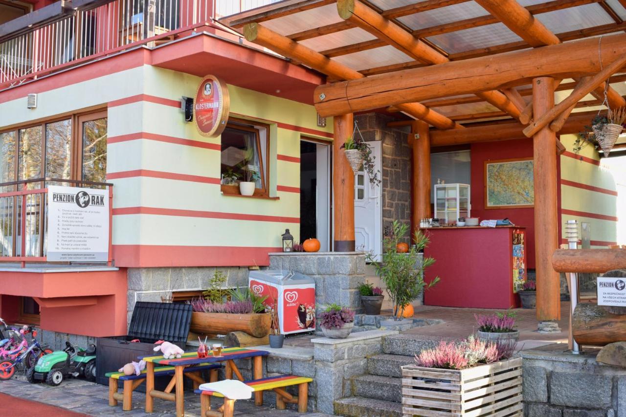 Penzion Rak Wellness Černá v Pošumaví Exteriör bild